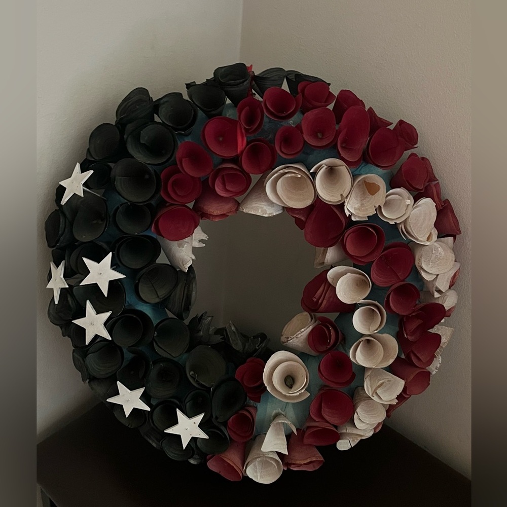 Patriotic wreath